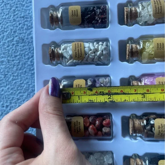 Assorted Gemstone Vials Set - Picture 9 of 9